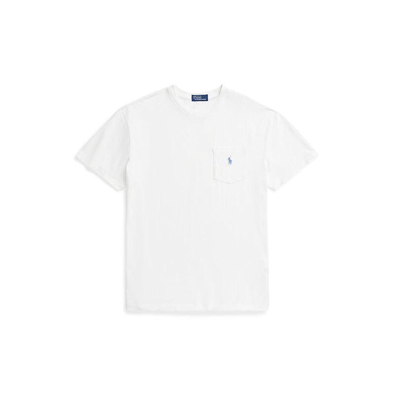 Polo Ralph Lauren Classic Fit Cotton-Linen Pocket T-Shirt image number 2
